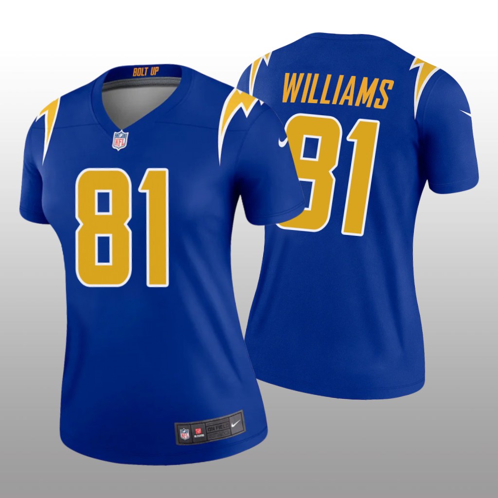 Los Angeles Chargers Mike Williams Royal Jersey Legend - Women's
