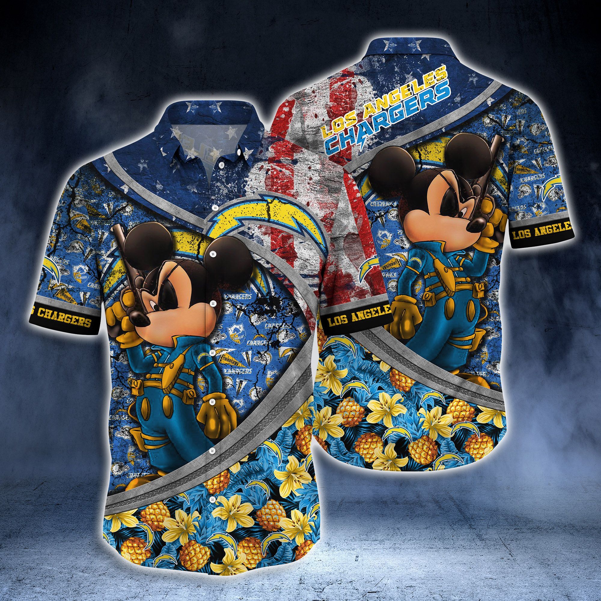 Los Angeles Chargers NFL-Hawaii Shirt Style Hot Trending