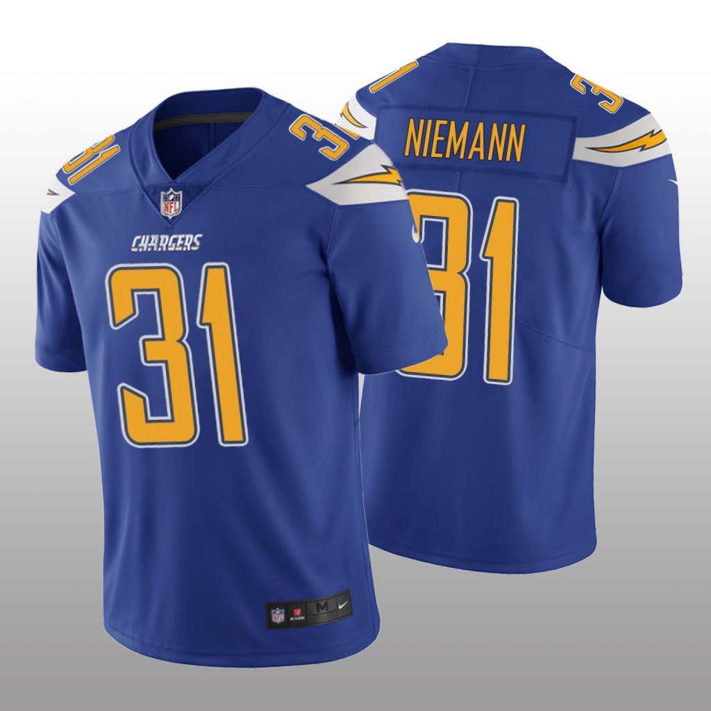 Los Angeles Chargers Nick Niemann Royal Jersey Color Rush Limited – Men’s