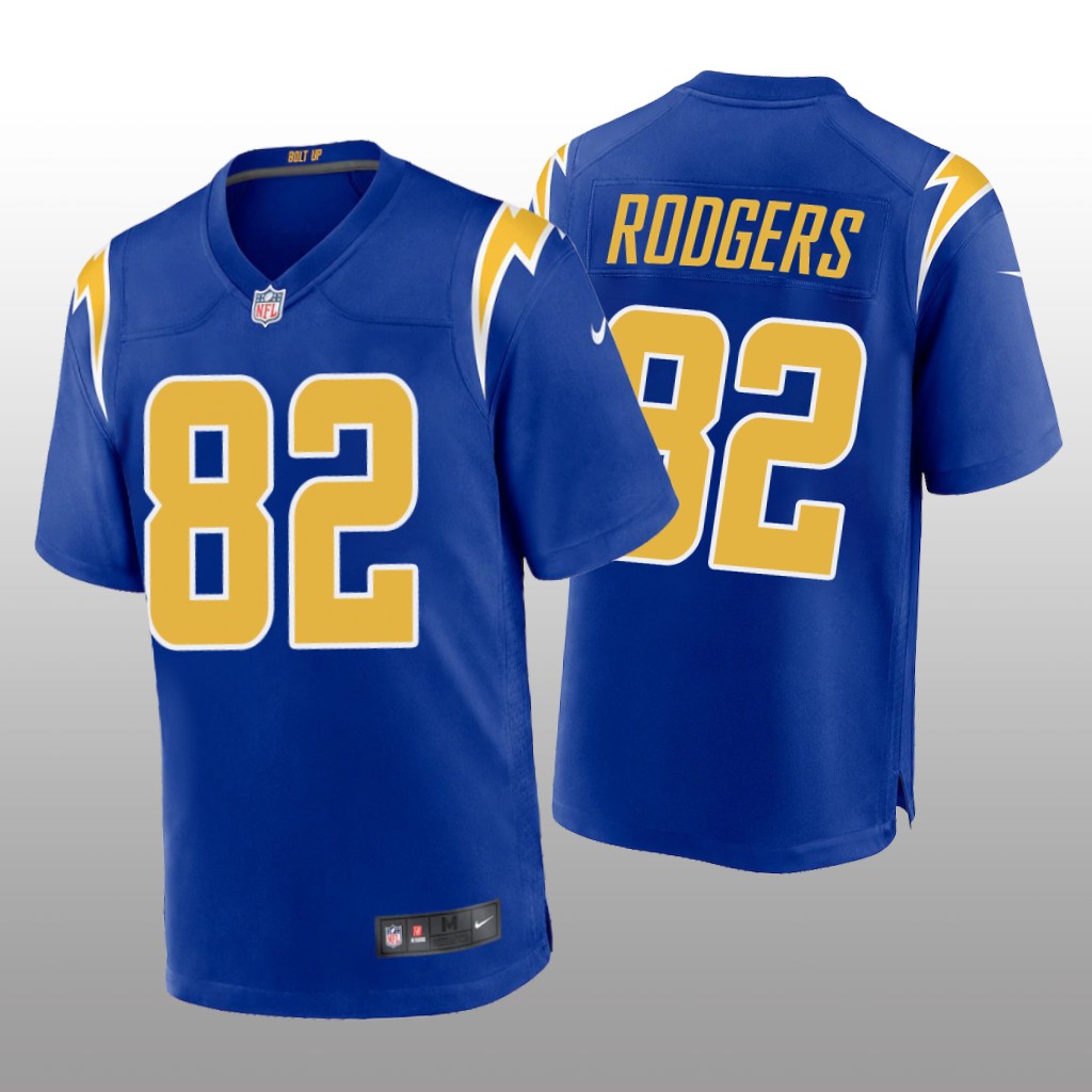 Los Angeles Chargers Richard Rodgers Royal Jersey Alternate Game - Men's