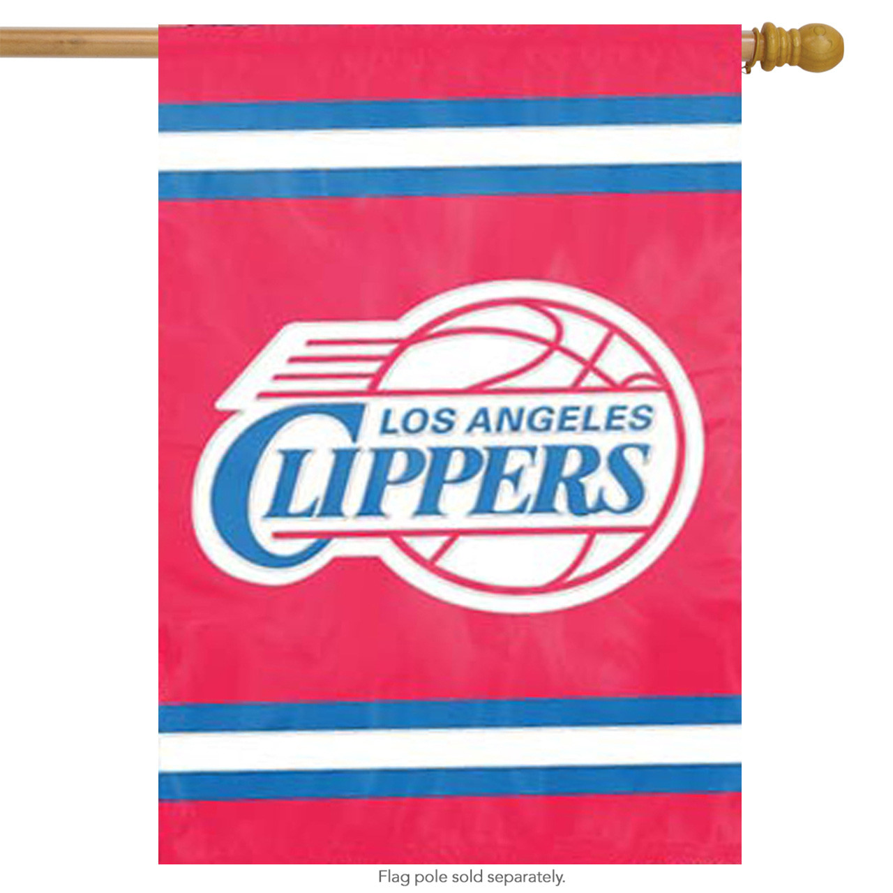 Los Angeles Clippers Applique Garden Flag, House Flag