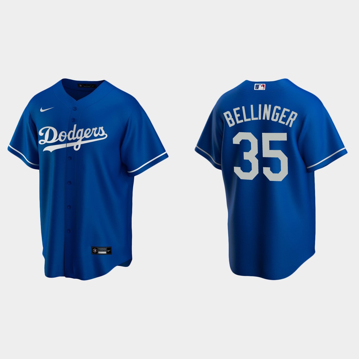 Los Angeles Dodgers #35 Cody Bellinger Royal Alternate Jersey