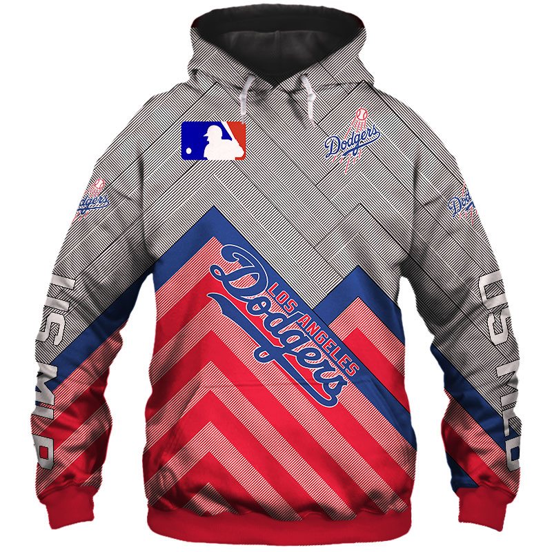 Los Angeles Dodgers 3D Hoodie Gift For Fans Baseball For Fan