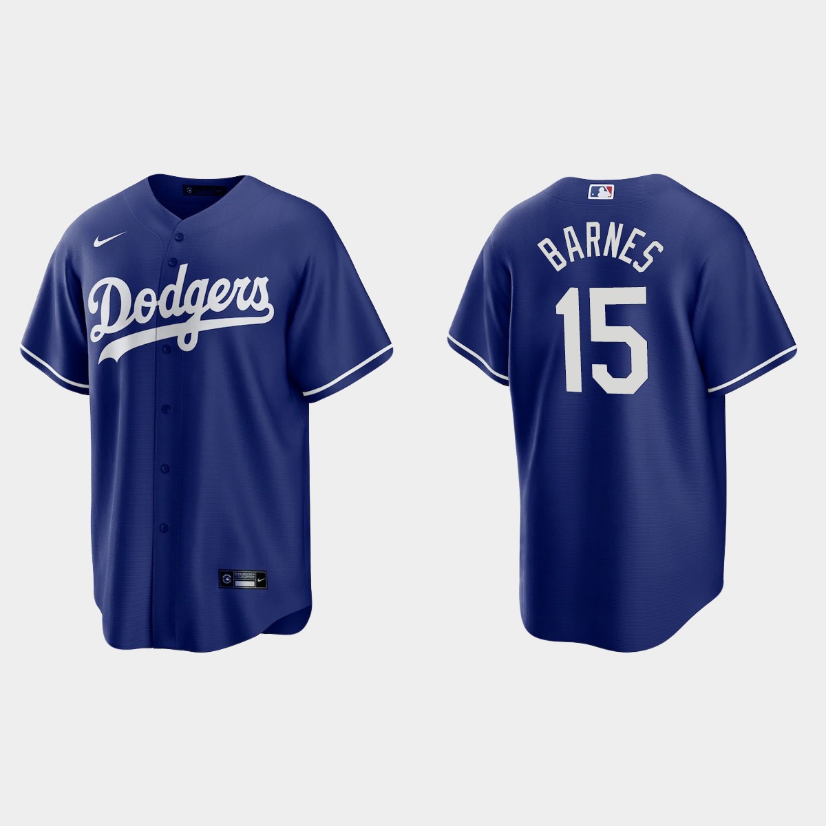 Los Angeles Dodgers Austin Barnes Alternate Jersey - Royal