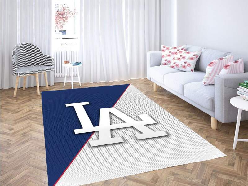 Los Angeles Dodgers Carpet Rectangle Rug