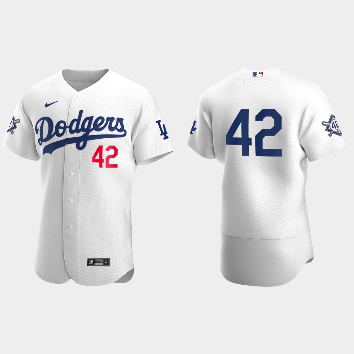 Los Angeles Dodgers Jackie Robinson Day Jersey - White