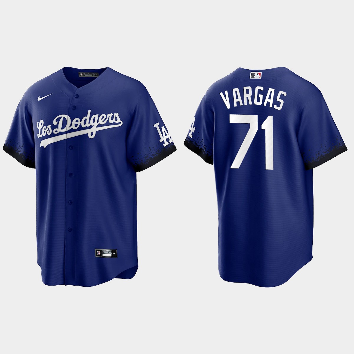Los Angeles Dodgers Miguel Vargas City Connect Jersey - Royal