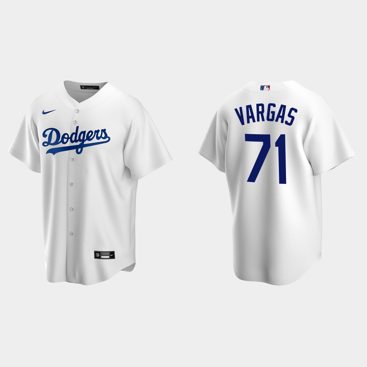 Los Angeles Dodgers Miguel Vargas Home Jersey - White