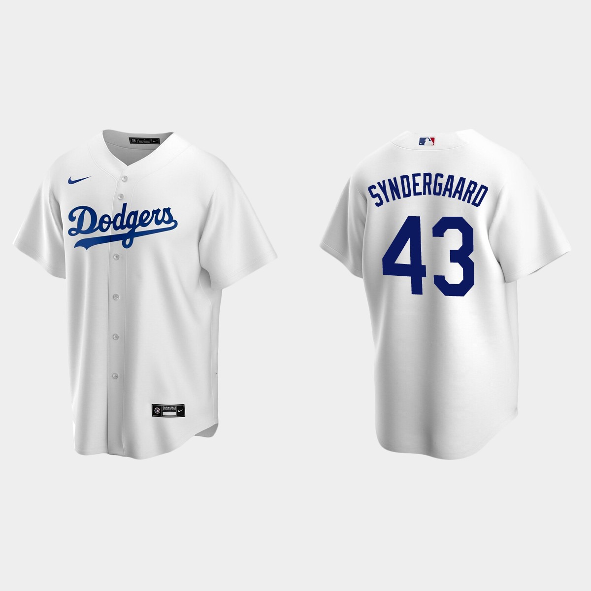 Los Angeles Dodgers Noah Syndergaard Home Jersey - White