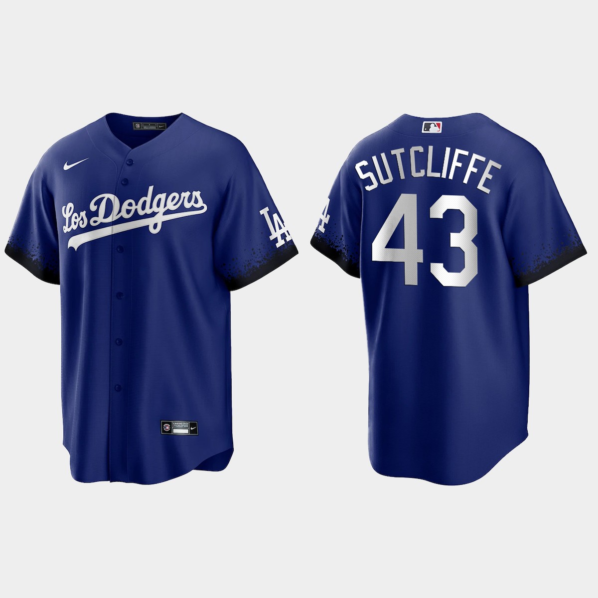 Los Angeles Dodgers Rick Sutcliffe 2021 City Connect Jersey - Royal