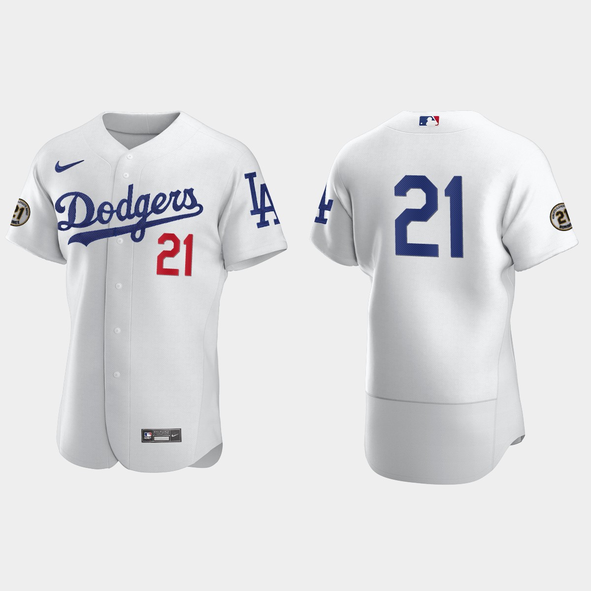 Los Angeles Dodgers Roberto Clemente Day Jersey - White