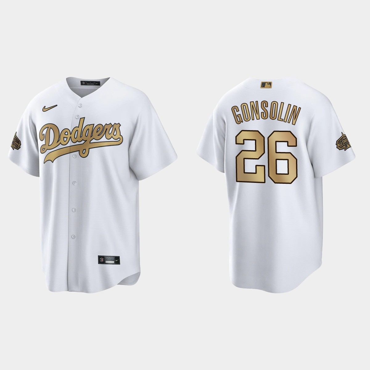 Los Angeles Dodgers Tony Gonsolin 2022 MLB All-Star Game Jersey - White