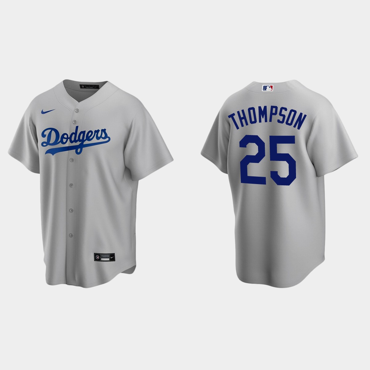 Los Angeles Dodgers Trayce Thompson Alternate Jersey - Gray