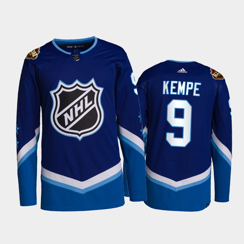 Los Angeles Kings Adrian Kempe 2022 NHL All-Star Jersey Blue Primegreen Uniform