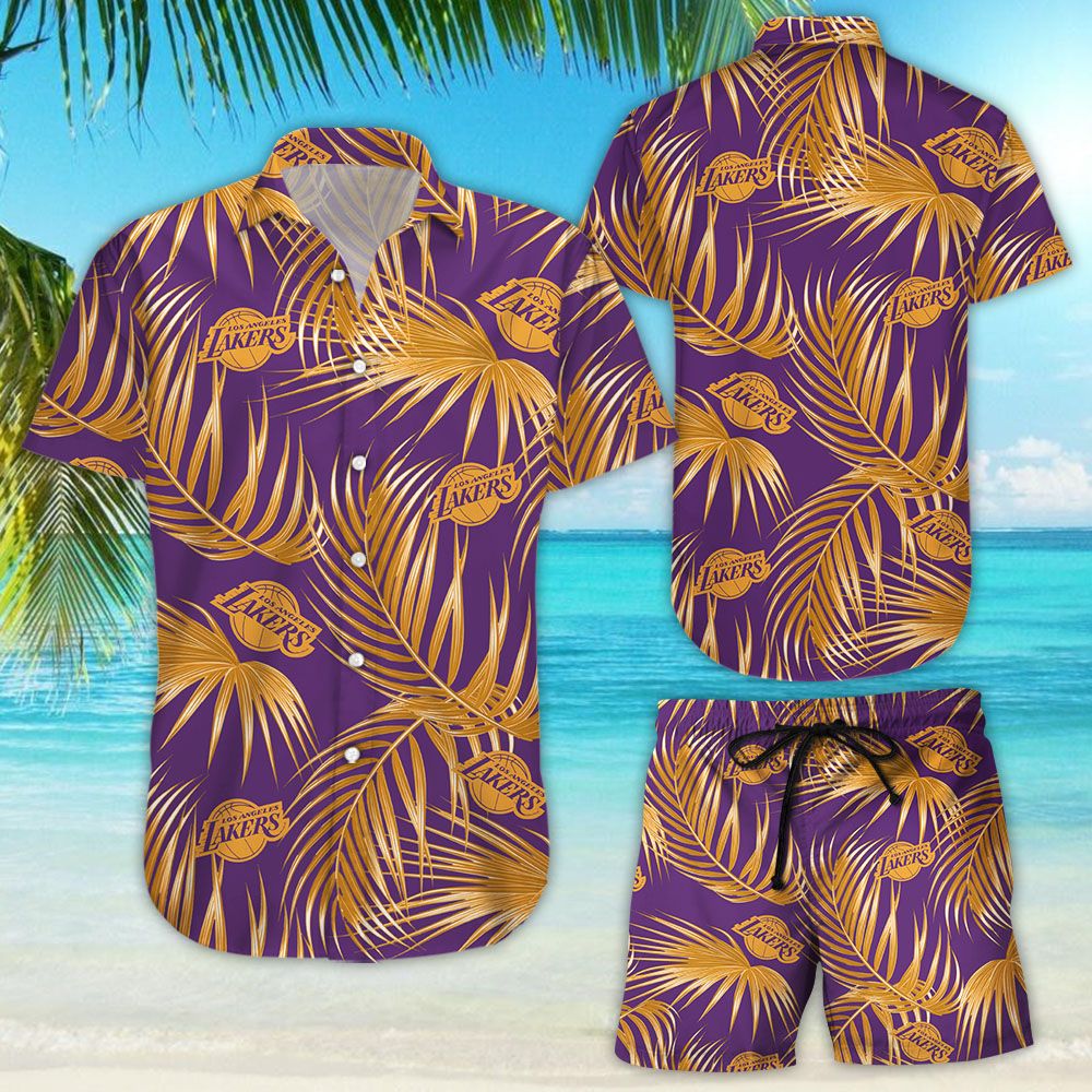 Los Angeles Laker Hawaii Hawaiian Shirt Fashion Tourism For Men Women Shirt3350