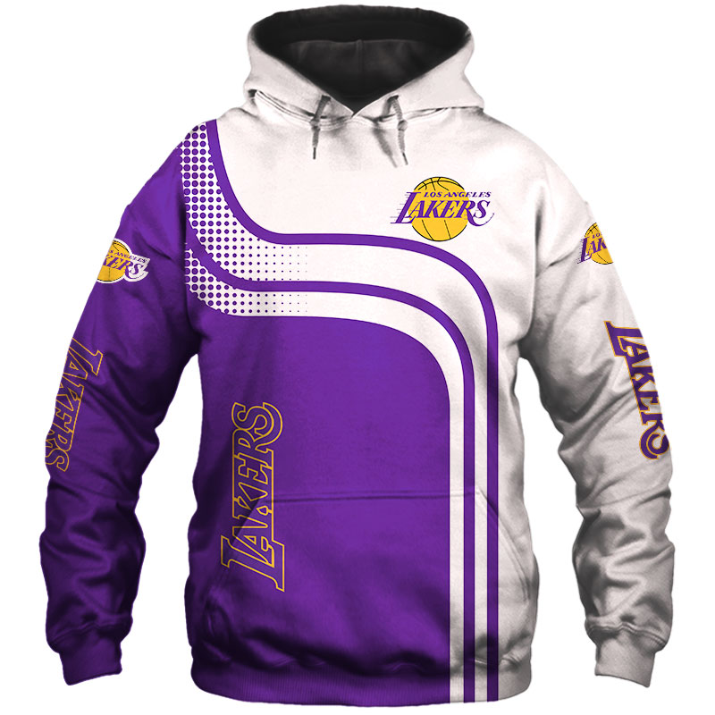 Los Angeles Lakers 3D Hoodie Gift For Fans Cheap Basketball For Fans NBA Hoodie