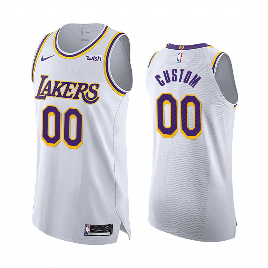 Los Angeles Lakers Custom 2019-20 Association Edition Jersey