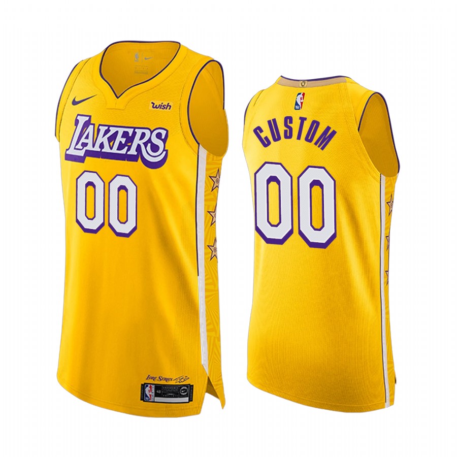 Los Angeles Lakers Custom 2019-20 City Jersey