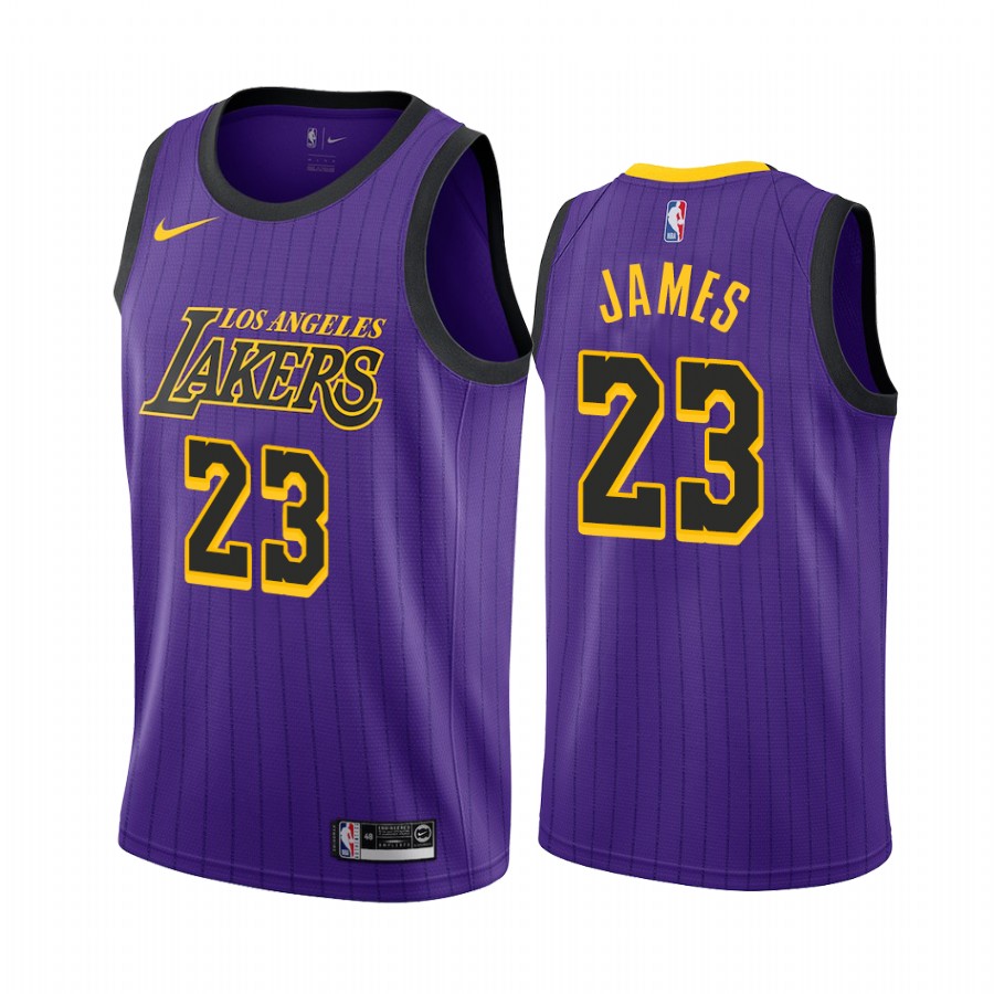 Los Angeles Lakers LeBron James #23 City Men’s Jersey