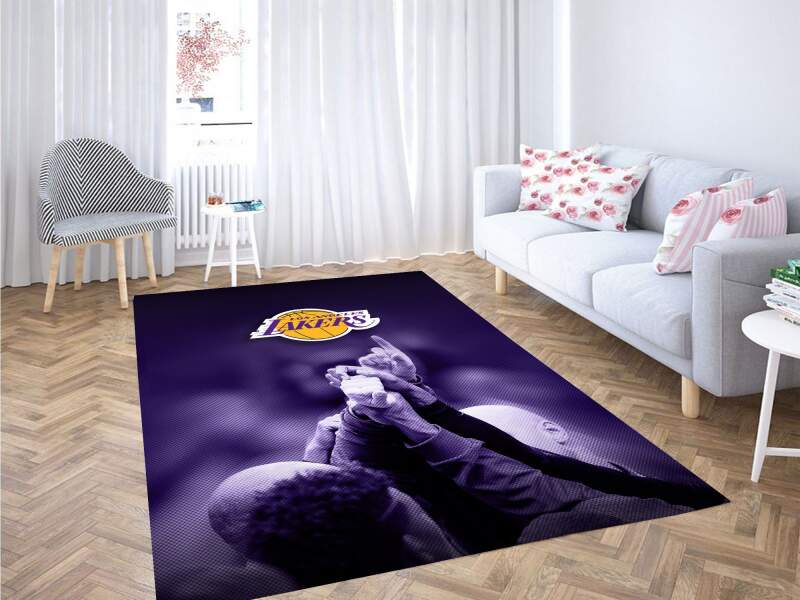 Los Angeles Lakers Nba Team Carpet Rectangle Rug