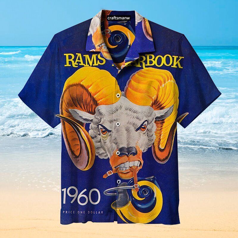 Los Angeles Rams960 NFL – Premium Hawaiian Shirt – Gift For Sports Lovers
