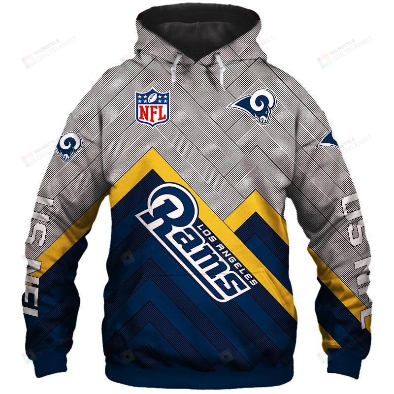 Los Angeles Rams 3D All Over Print Hoodie Hoodie