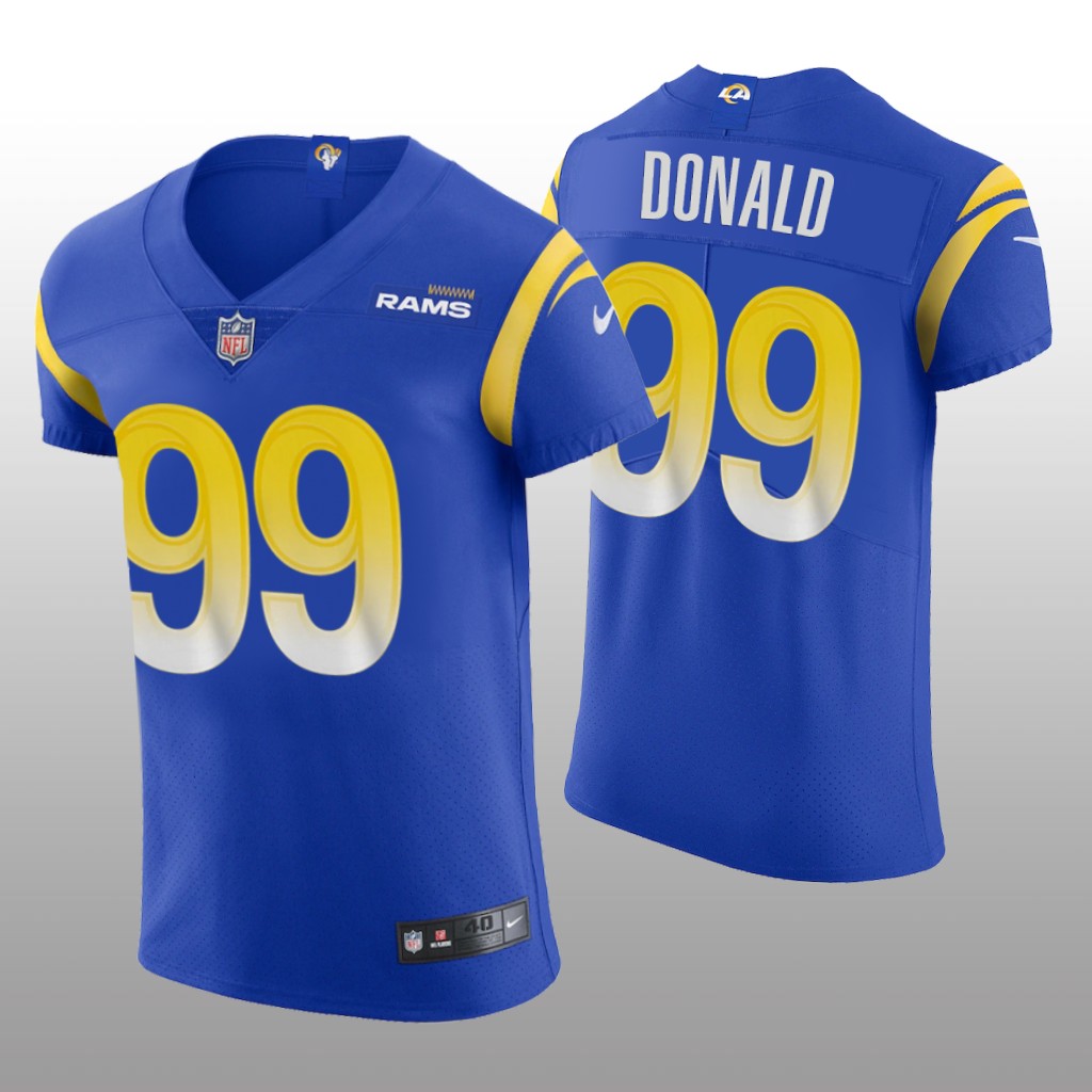 Los Angeles Rams Aaron Donald Royal Jersey Vapor Elite Men's