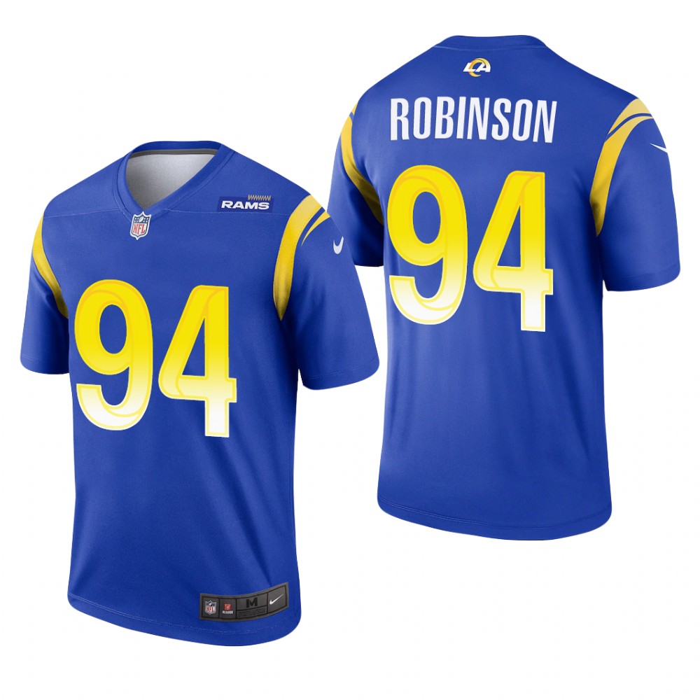Los Angeles Rams A'Shawn Robinson Royal Jersey Legend - Men's