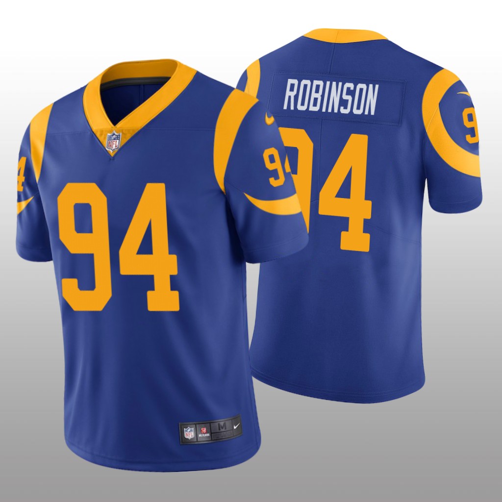 Los Angeles Rams A'Shawn Robinson Royal Jersey Vapor Limited - Men's