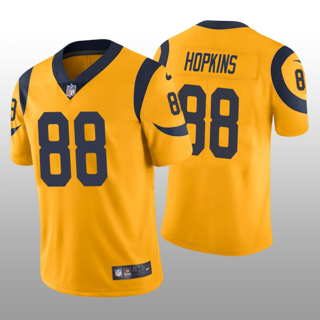 Los Angeles Rams Brycen Hopkins Gold Jersey Color Rush Limited - Men's