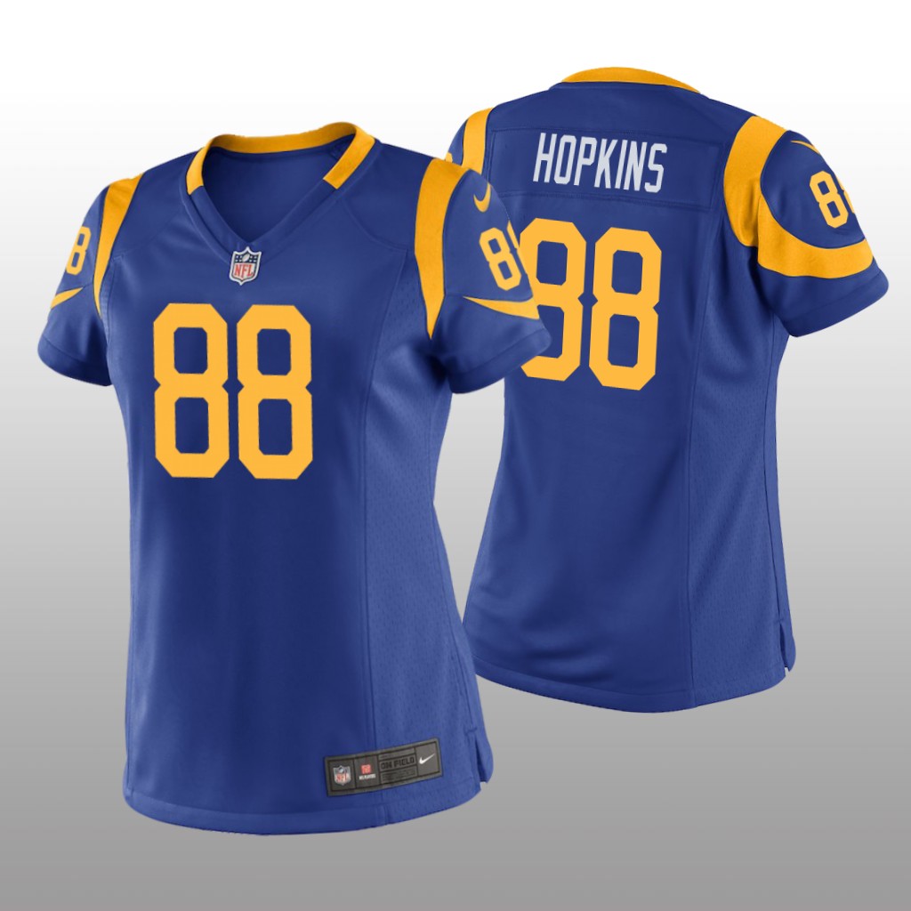 Los Angeles Rams Brycen Hopkins Royal Jersey Game - Women's