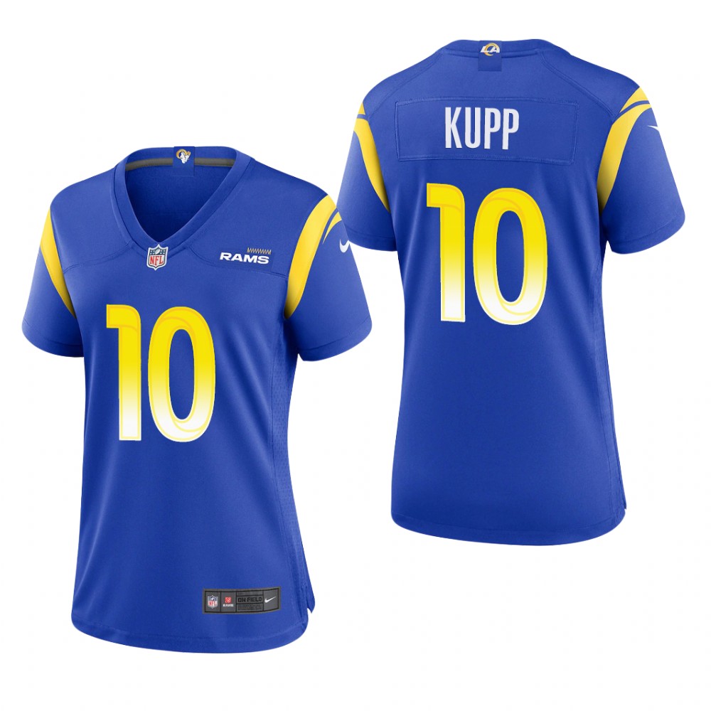 Los Angeles Rams Cooper Kupp Royal Jersey Game - Women's