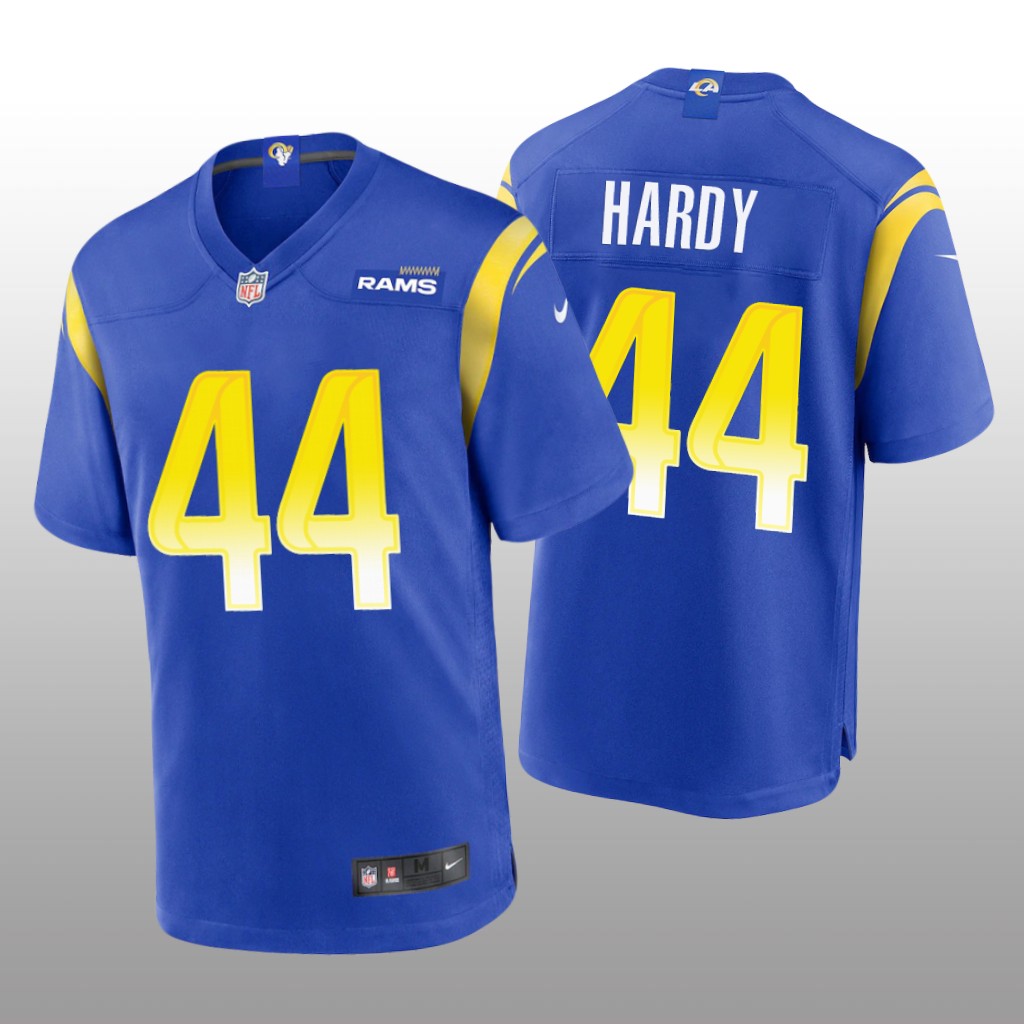 Los Angeles Rams Daniel Hardy Royal Jersey Game Men's