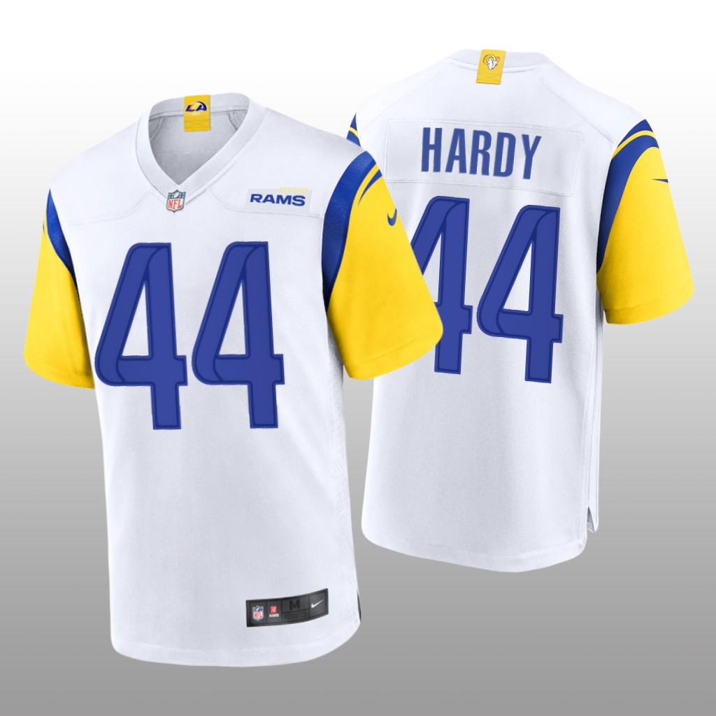 Los Angeles Rams Daniel Hardy White Jersey Alternate Game - Men's
