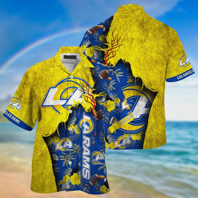Los Angeles Rams NFL God – Hawaii Shirt For This Season – Gift For Sport Lovers
