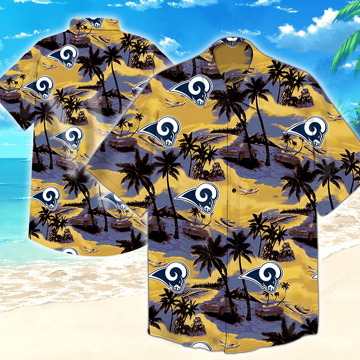 Los Angeles Rams Nfl Hawaiian Shirt