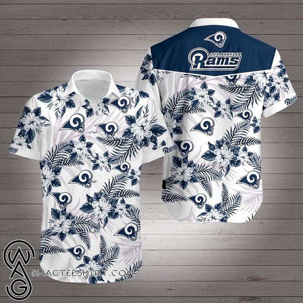 Los Angeles Rams Team Hawaiian Shirt Maria