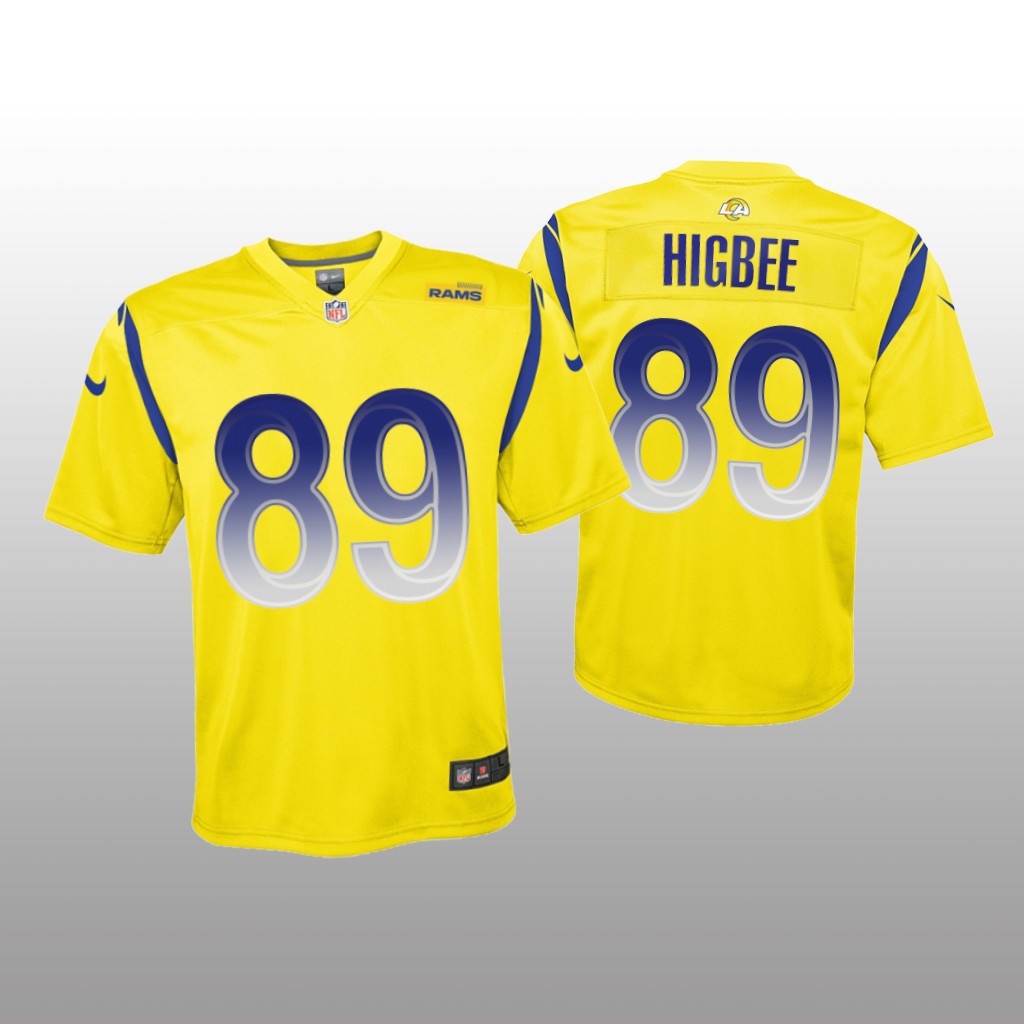 Los Angeles Rams Tyler Higbee Gold Jersey Inverted Legend - Youth