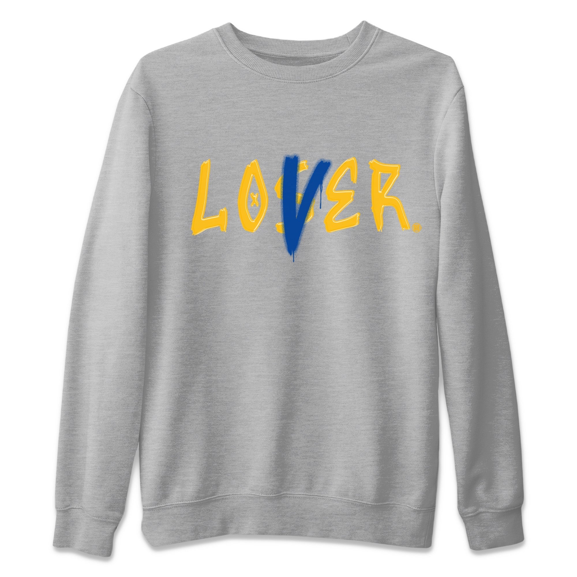 Loser Lover Unisex Sweater – Air Jordan 1 Game Royal Varsity Maize, Sneakers Matching Sweater