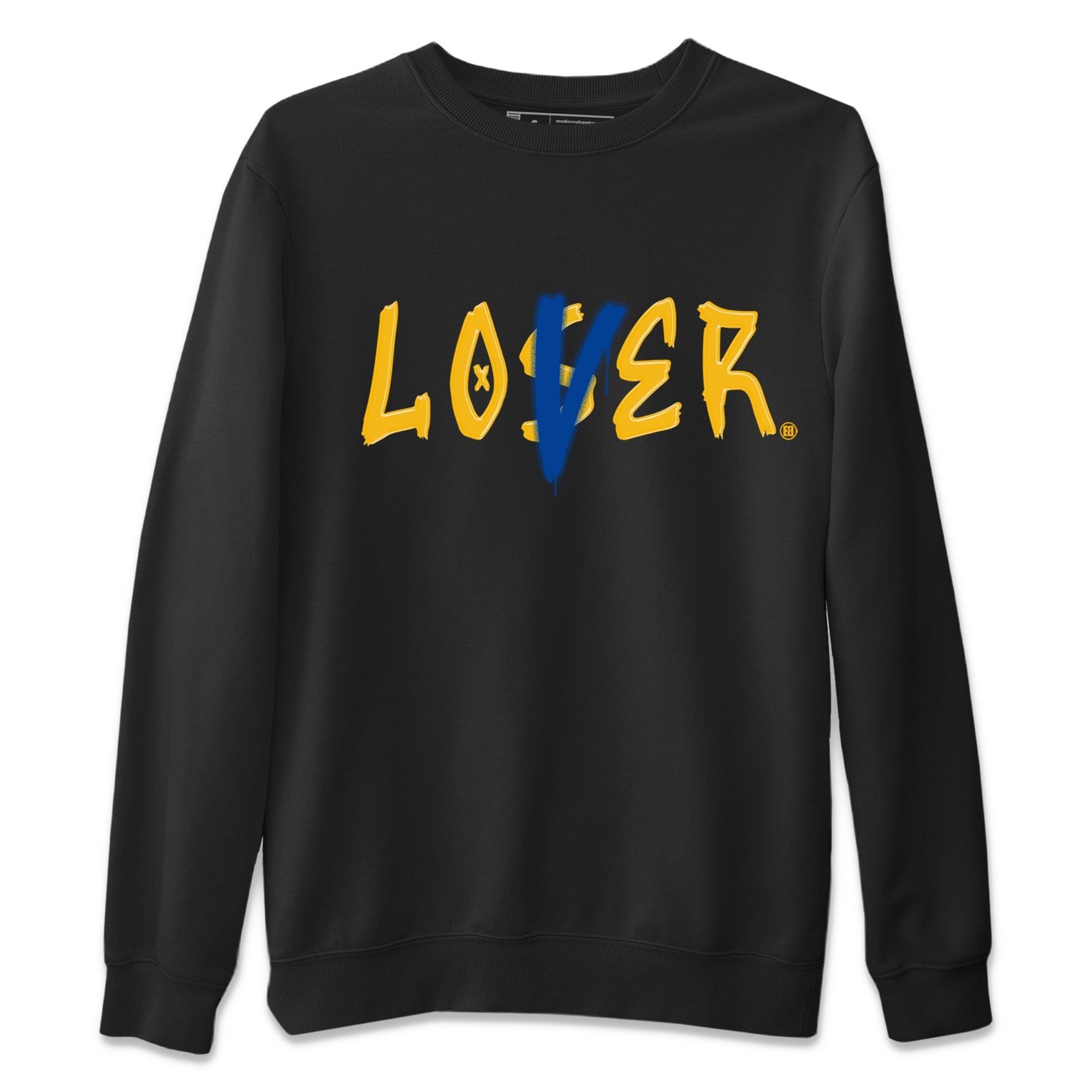 Loser Lover Unisex Sweater – Air Jordan 1 Game Royal Varsity Maize, Sneakers Matching Sweater