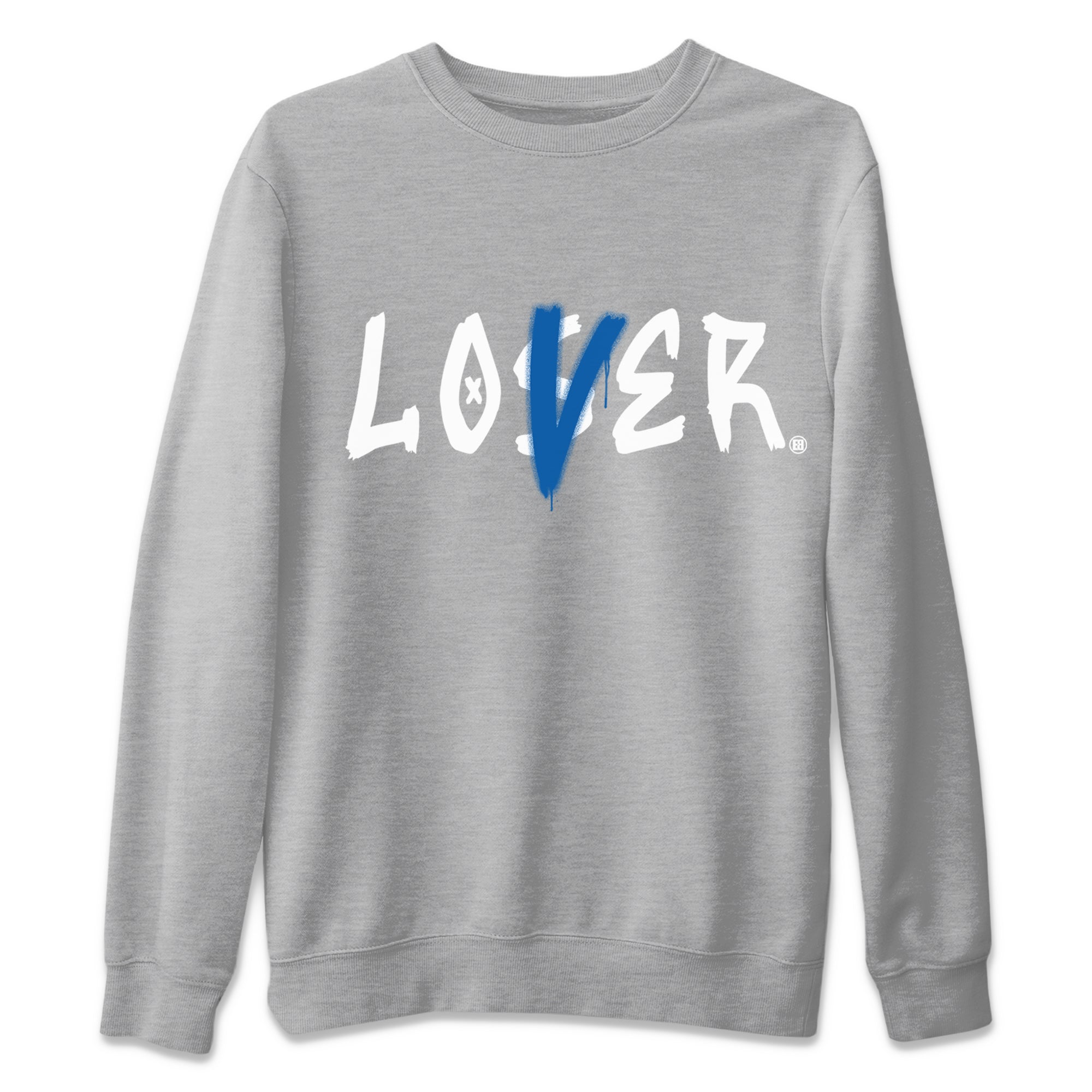 Loser Lover Unisex Sweater – Air Jordan 1 True Blue, Sneakers Matching Sweater