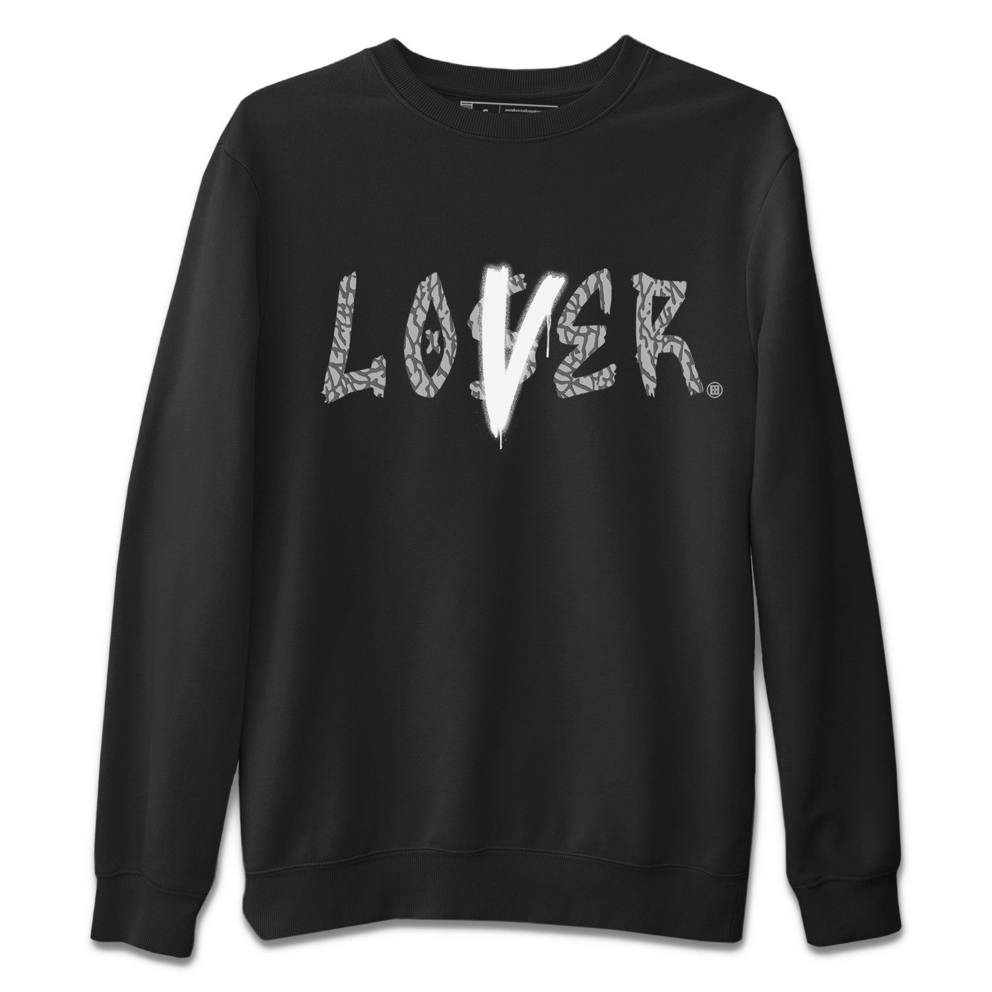Loser Lover Unisex Sweater – Air Jordan 1 White Cement, Sneakers Matching Sweater