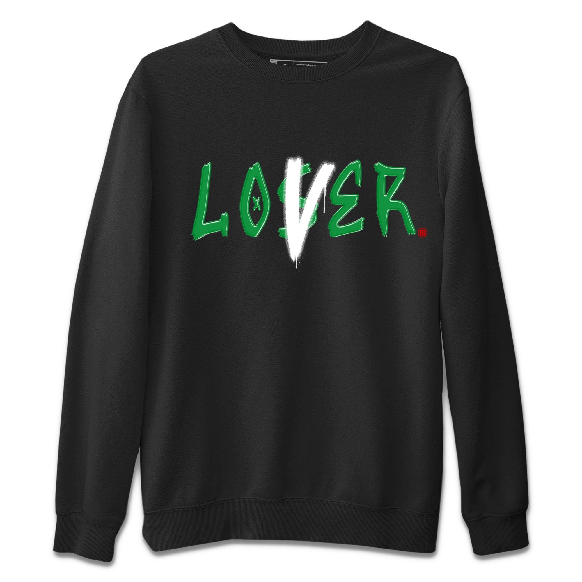 Loser Lover Unisex Sweater – Air Jordan 3 Lucky Green, Sneakers Matching Sweater