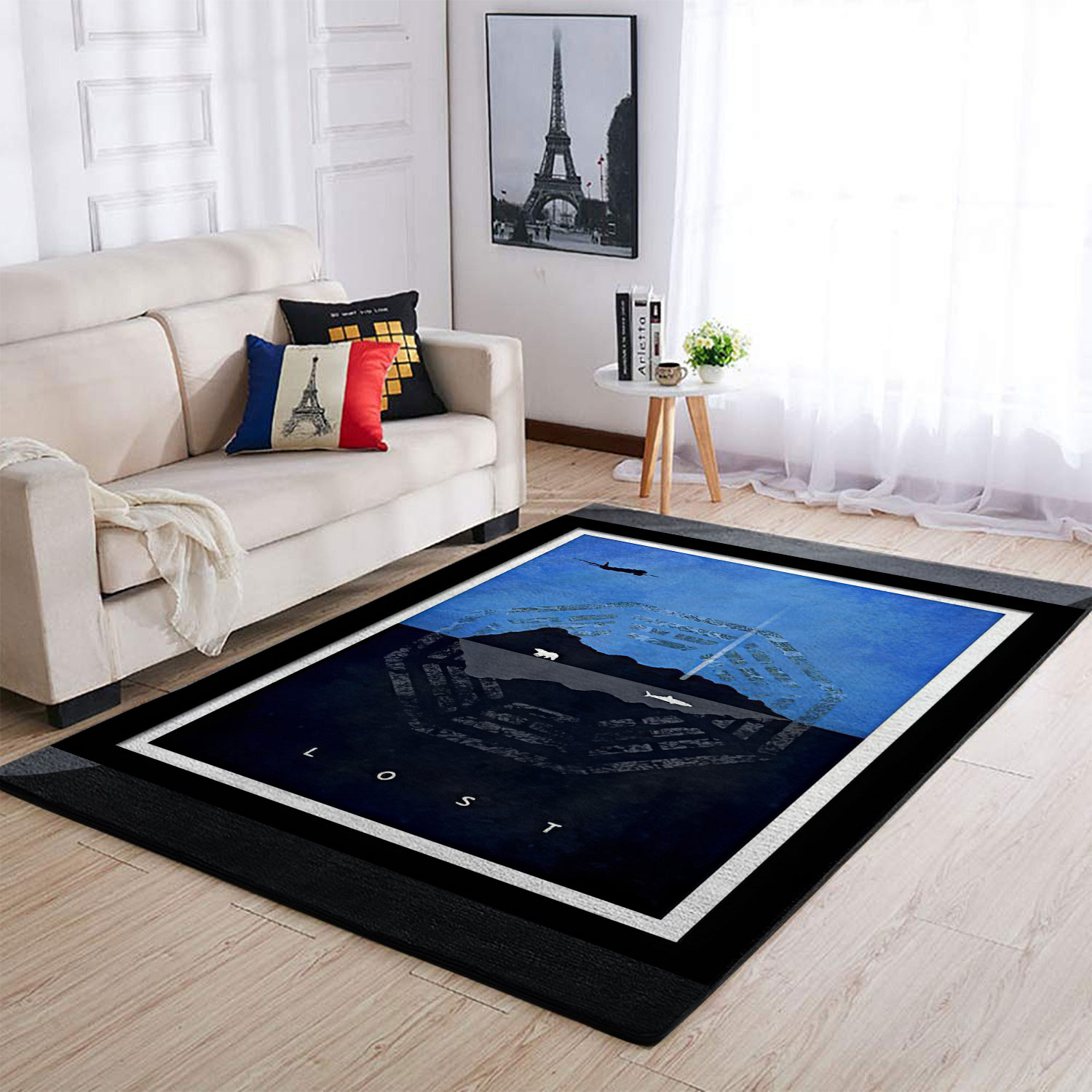 Lost Island Dharma Initiative Rectangle Rug