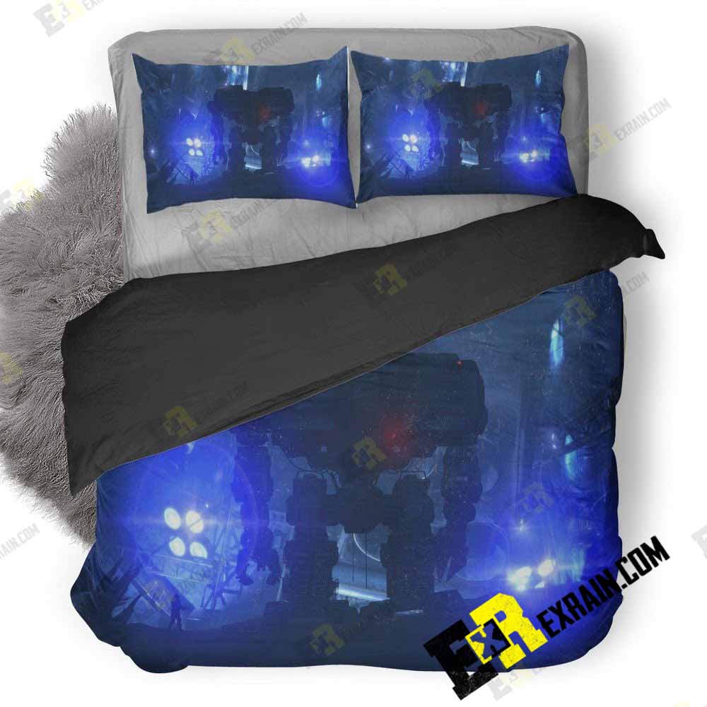 Lost Planet Pu 3D Customized Duvet Cover Bedding Set