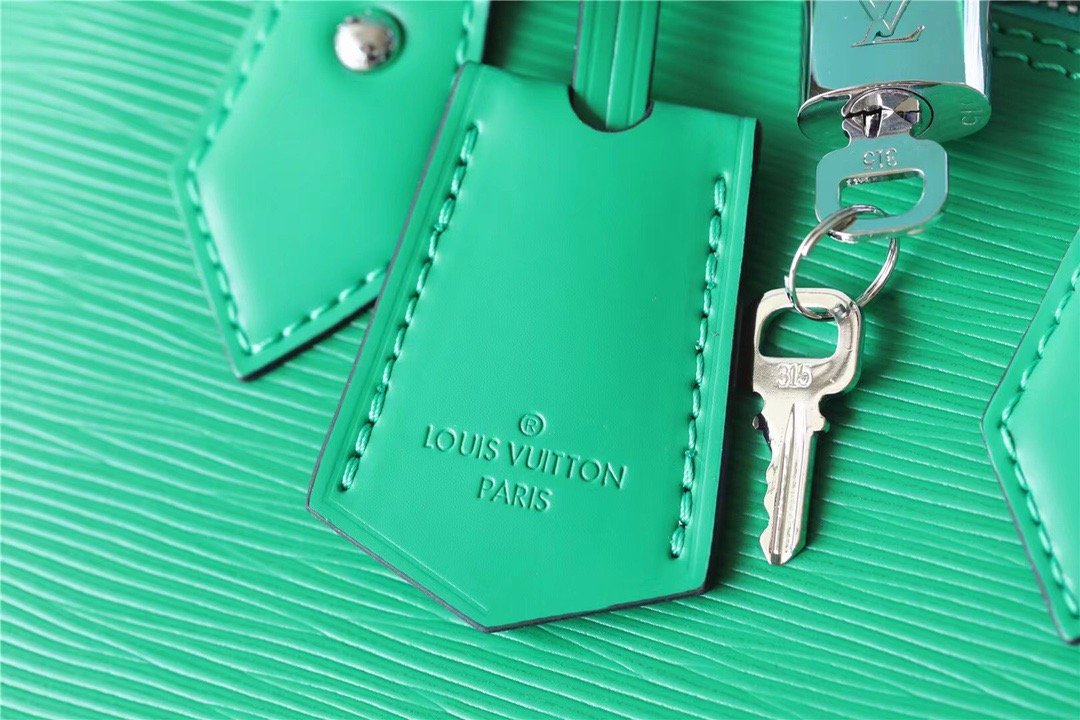 Louis Vuitton Alma BB Epi Green For Women, Women’s Handbags, Shoulder And Crossbody Bags 23.5cm/9.3in LV