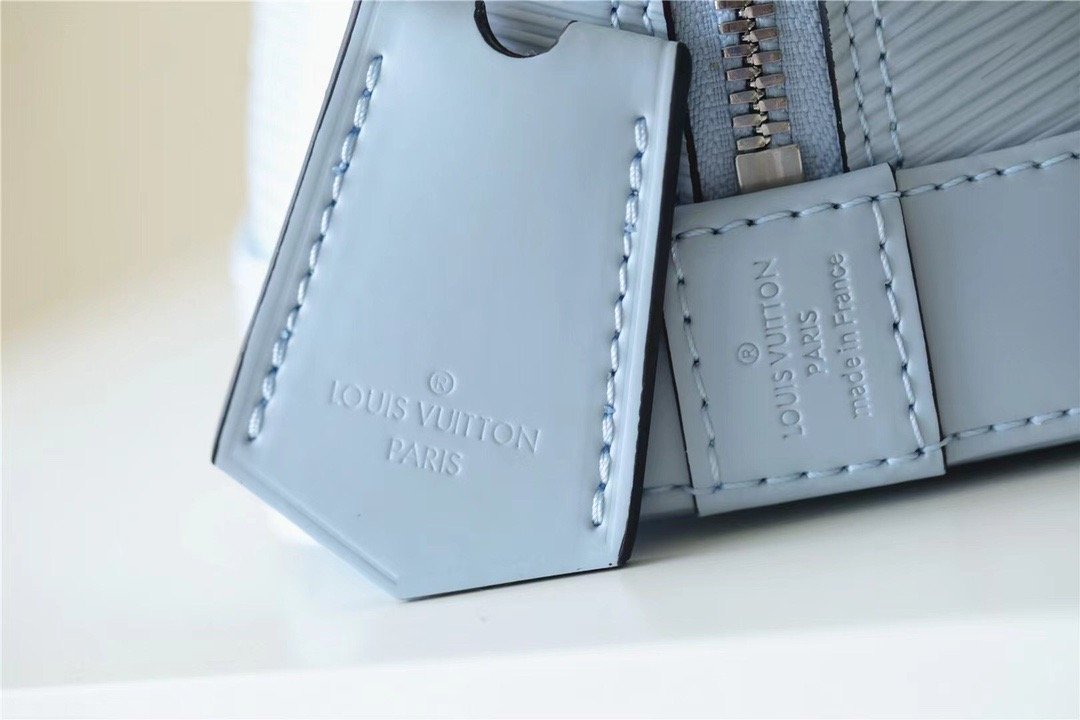 Louis Vuitton Alma BB Epi Light Blue For Women, Women’s Handbags, Shoulder And Crossbody Bags 23.5cm/9.3in LV