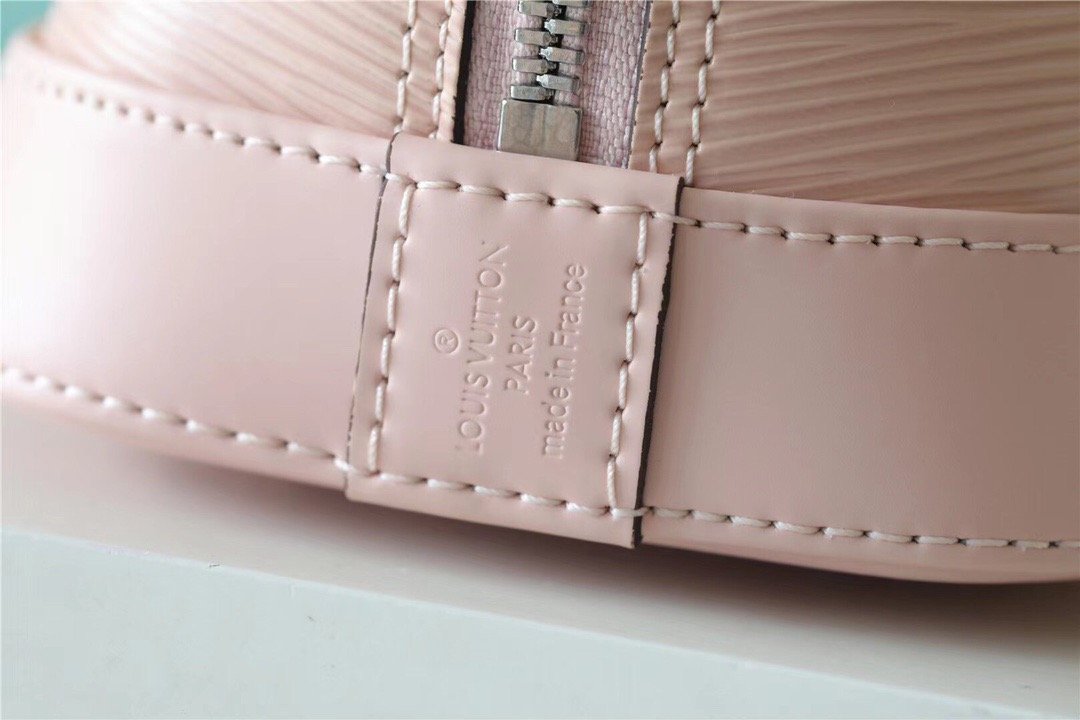 Louis Vuitton Alma BB Epi Quartz White For Women, Women’s Handbags, Shoulder And Crossbody Bags 23.5cm/9.3in LV