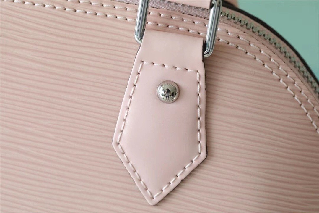Louis Vuitton Alma BB Epi Quartz White For Women, Women’s Handbags, Shoulder And Crossbody Bags 23.5cm/9.3in LV