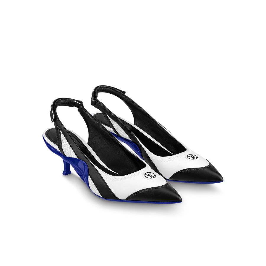 Louis Vuitton Archlight Slingback Pump Bleu For Women- 1AAC5S